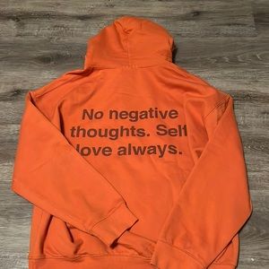 Burnt orange hoodie